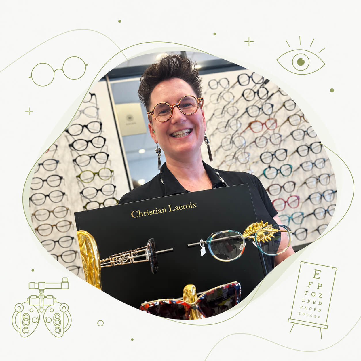 Portrait-optique-Christian-Lacroix-graphique